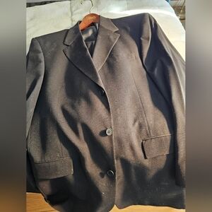 Hart Schaffner Marx Classic Black Suit